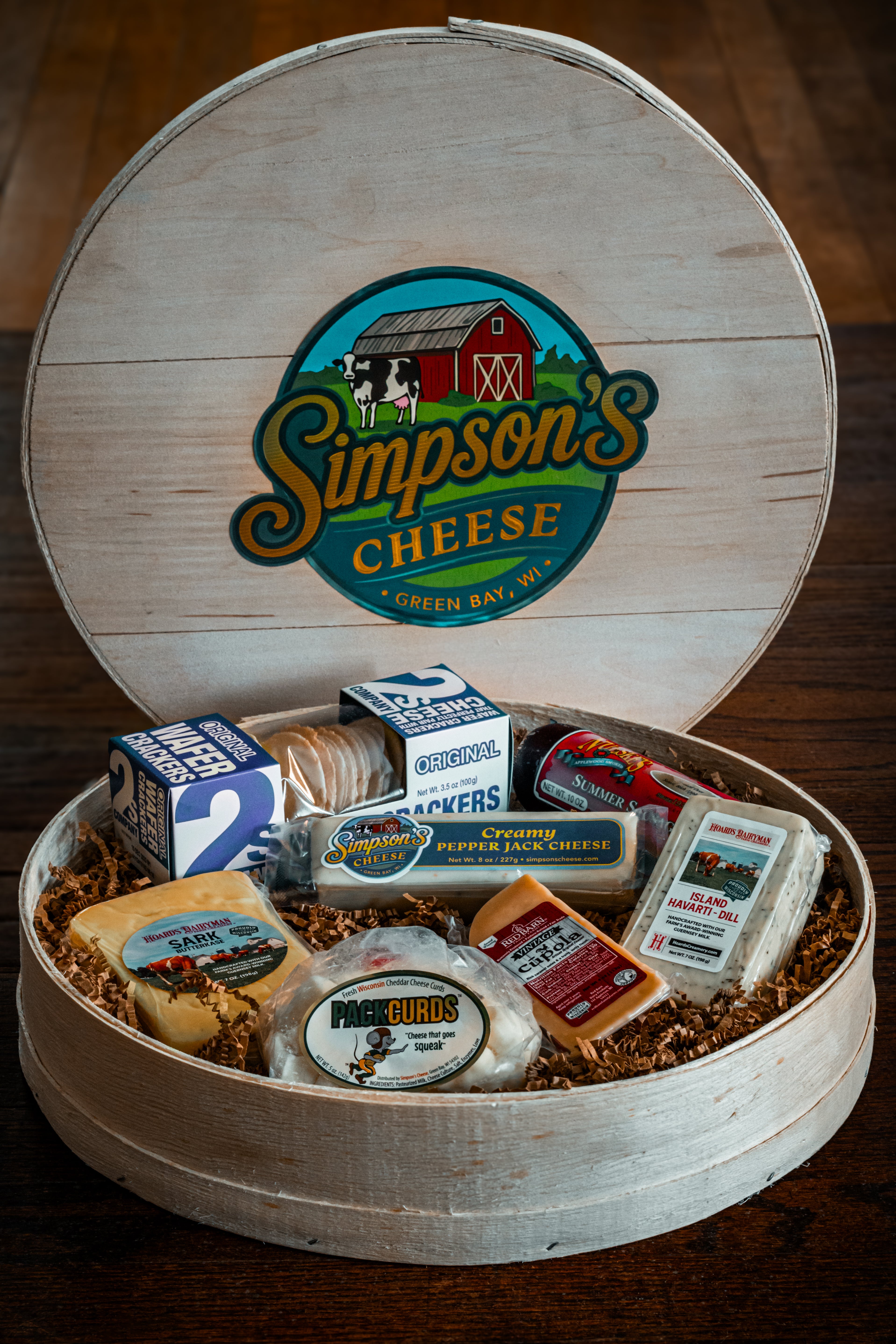 Simpson’s Cheese & Sausage Gift Box - Med